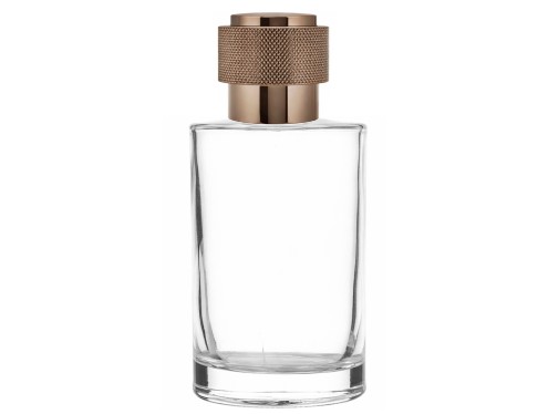 100ml Tower Squat perfume bottle with bronze round cap