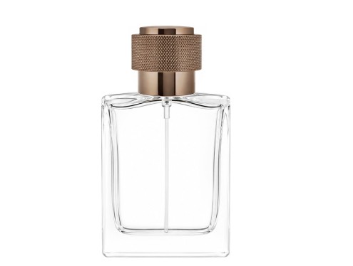 30ml alabaster slim perfume bottle with bronze round cap