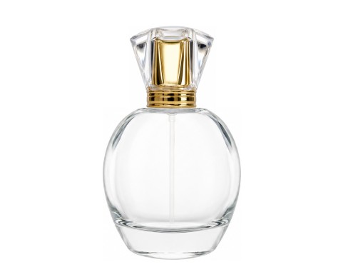 30ml ingot perfume bottle with gold crown cap