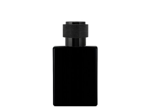 30ml ebony black perfume bottle with black round cap