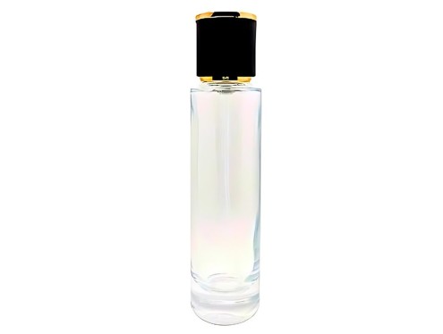 30ml tower perfume bottle with black cap