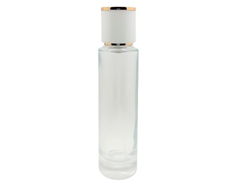 30ml tower perfume bottle with black cap