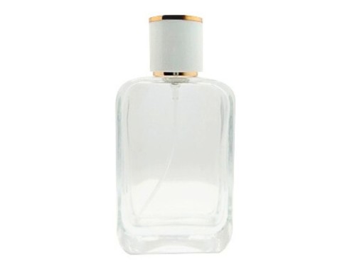 50ml ingot perfume bottle with gold cap