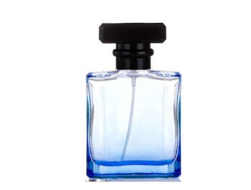 50ml liberty blue perfume bottle with black ebony cap