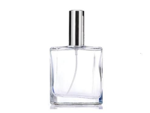 50ml liberty clear perfume bottle with clear cap