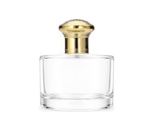 50ml rotunda clear perfume bottle gold cap