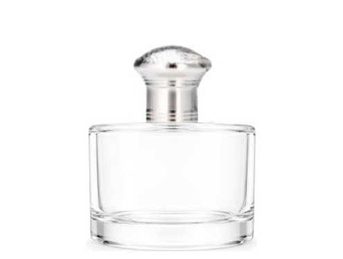 50ml rotunda clear perfume bottle with silver cap