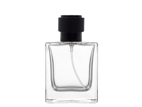 50ml vetiver perfume bottle black round cap