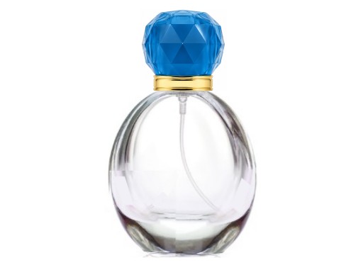 55ml pantheon perfume bottle with teal silver cap