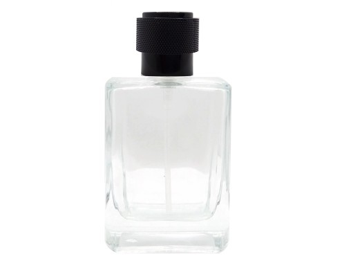 55ml topaz perfume bottle black round cap