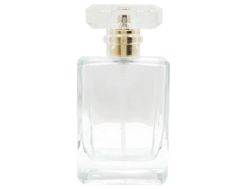 55ml topaz perfume bottle gold pump clear cap