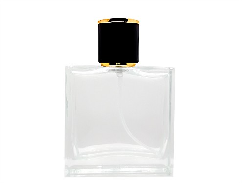 60ml piazza perfume bottle black cap