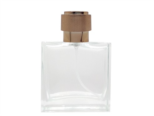 60ml marine frosted perfume bottle with silver cap