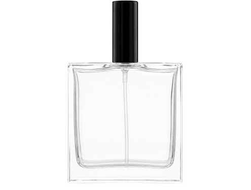 60ml piazza perfume bottle tall black cap